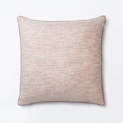 Chambray Throw Pillow with Lace Trim - Threshold™ designed with Studio McGee | Target