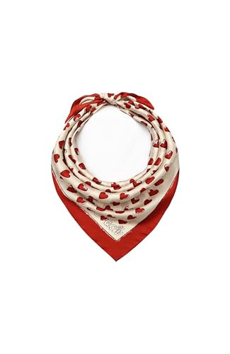 Coach Hand Doodled Heart Printed Silk Square | Amazon (US)