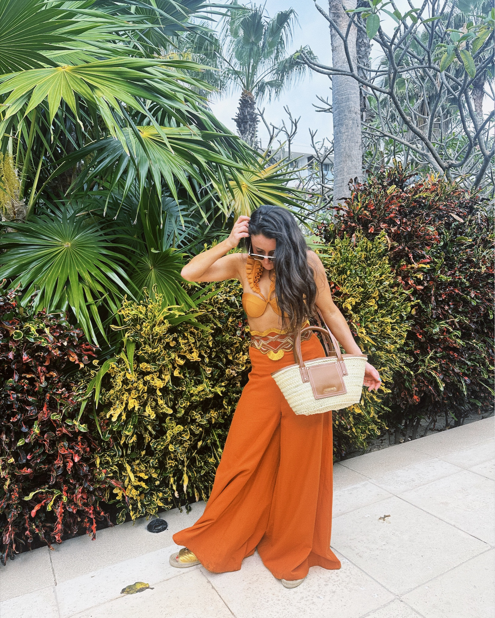 Andrea Iyamah is my new fav designer🌴🍍🥥🧡 and bikini and pants are now on sale !!! Also you can buy the matching top to these pants to get your $$$ worth! These Gucci slides were bought a couple years ago so no longer available but I linked ones that I am looking to get!! 

#LTKSpringSale #LTKStyleTip #LTKSeasonal