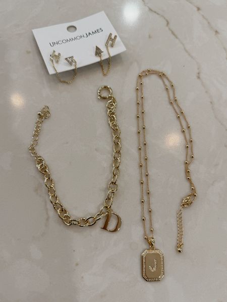 Weekend Uncommon James finds…✨🤎 one of my fave jewelry brands!!! So many awesome initial pieces! ☺️

For her / gift ideas / Holley Gabrielle 

#LTKFindsUnder50 #LTKFindsUnder100 #LTKBeauty