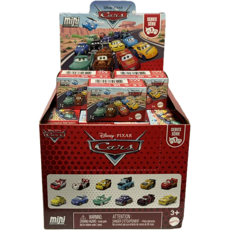 Disney Cars Die-Cast Mini Racers Blind Boxes Series 1 - 2 Pack | Walmart (US)