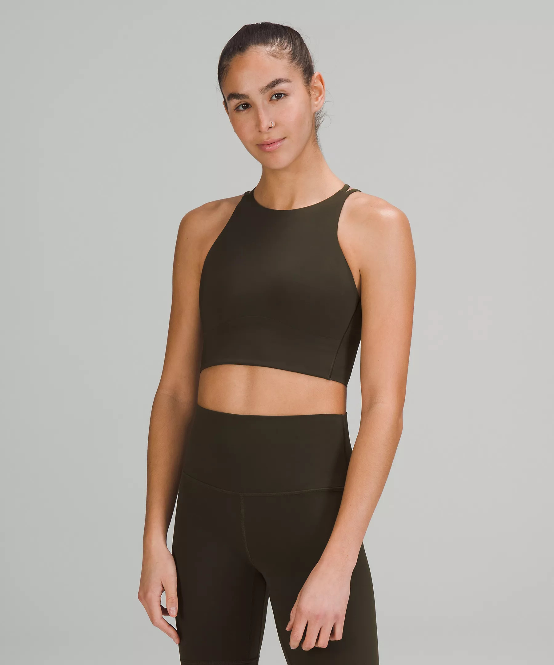 Like a Cloud High-Neck Longline Bra *Light Support, B/C Cup | Women's Bras | lululemon | Lululemon (US)