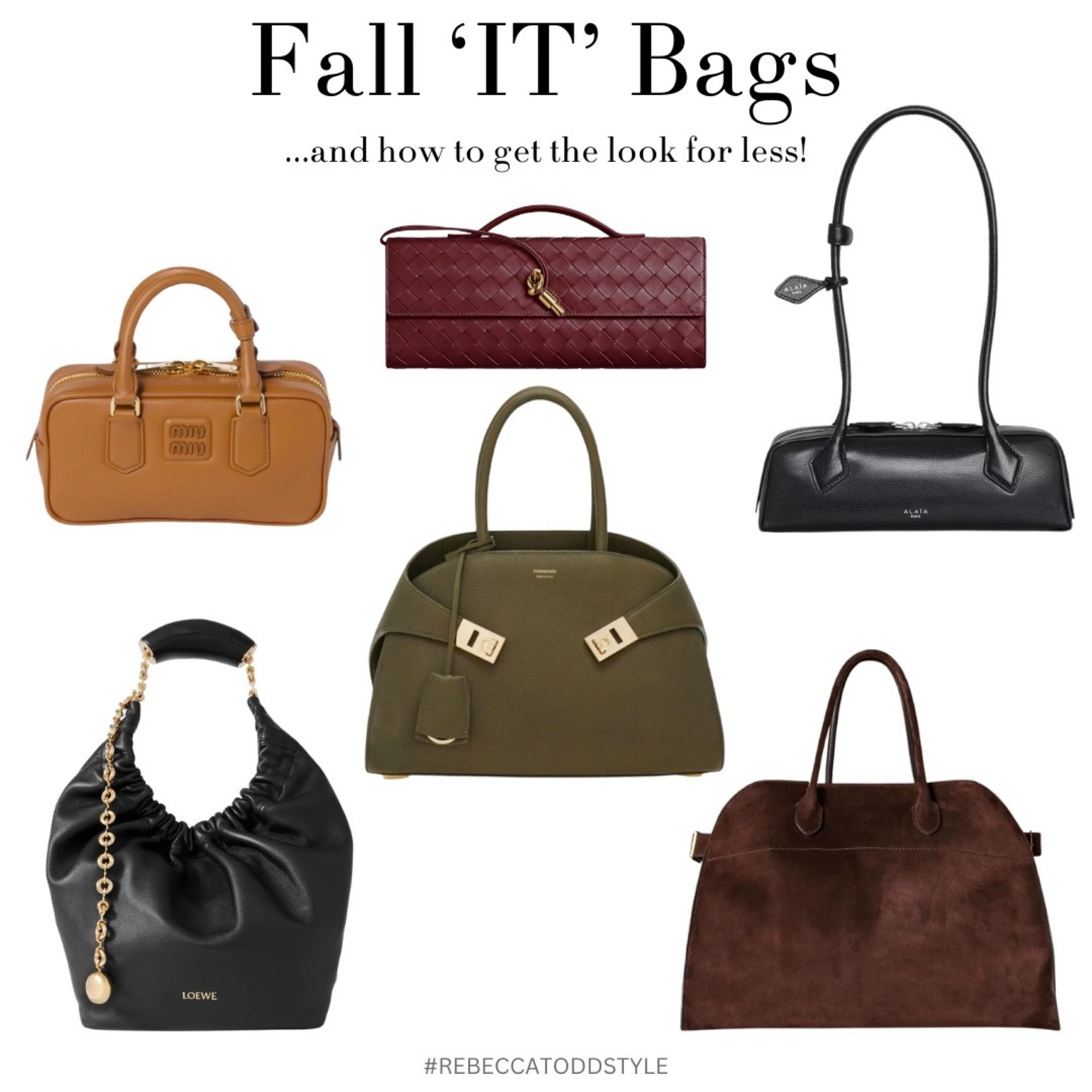 Fall 2024 ‘IT’ Bags and how to get the look for less! 

#fallfashion #musthaves #itbags2024

#LTKItBag #LTKFindsUnder100 #LTKStyleTip