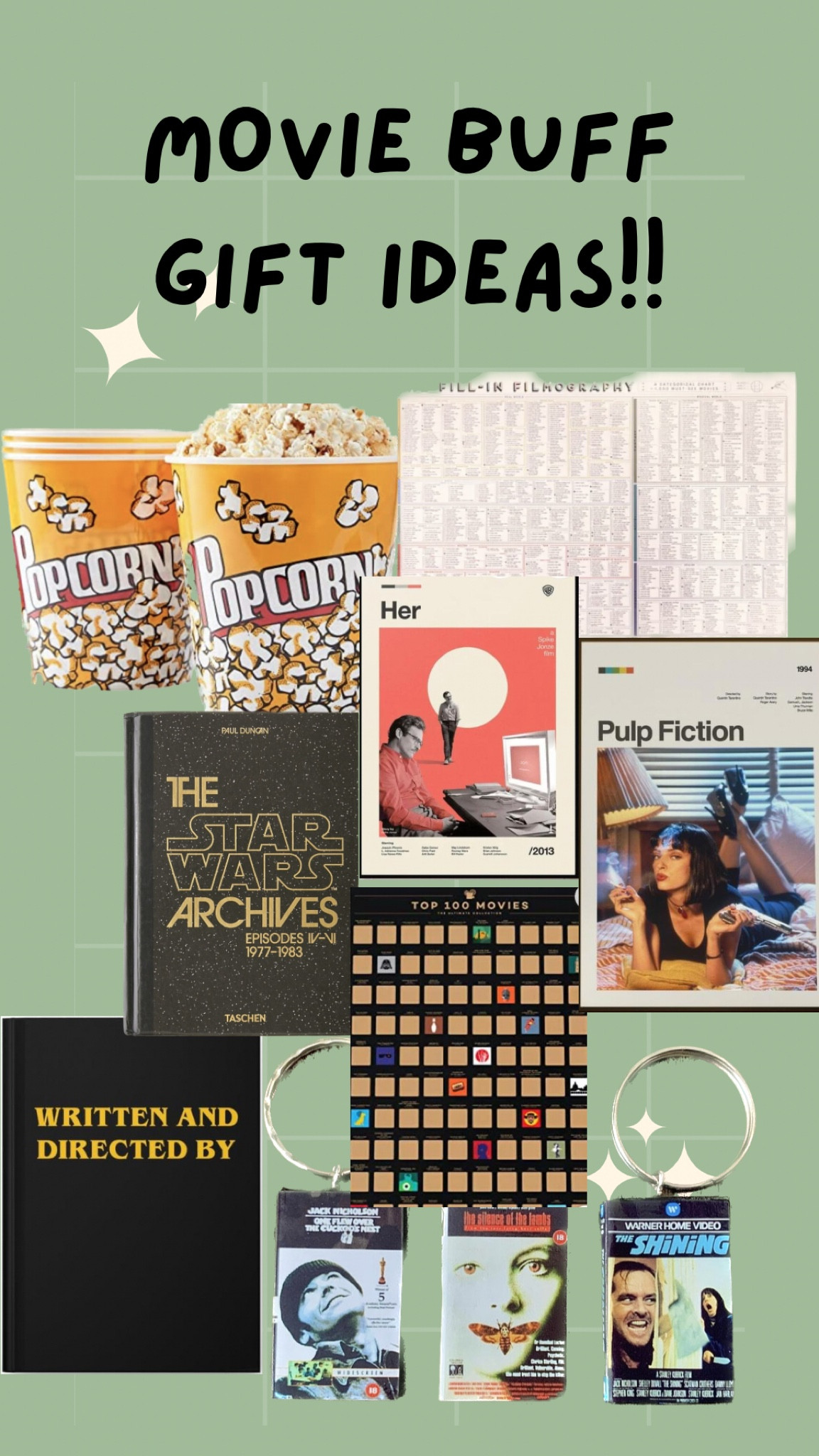 Gift ideas for the movie buff!! 

#LTKunder50 #LTKHoliday #LTKSeasonal