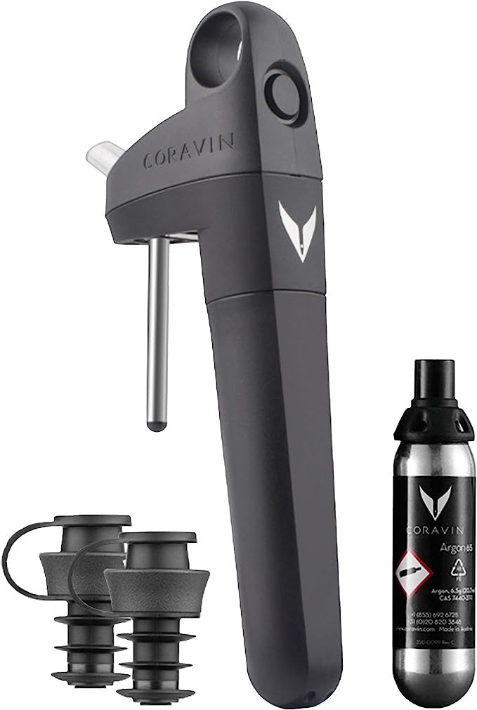 Coravin Pivot - Wine-by-the-Glass System - Black - Wine Saver and Pourer - Includes Coravin Pure ... | Amazon (US)