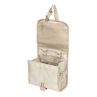 CALPAK Terra Hanging Toiletry Bag Juniper | The Container Store