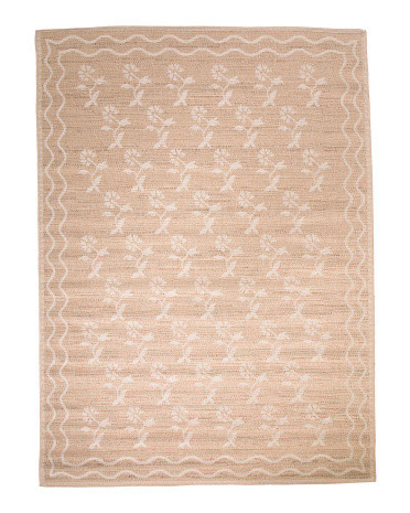 6X9 Indoor Outdoor Saybrook Floral Print Area Rug | TJ Maxx