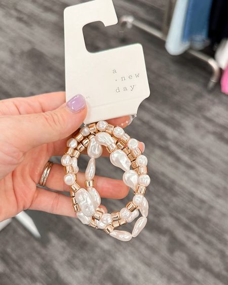 Loving the pearl jewelry trend for spring and summer! Swipe 👉🏼to check on these cute finds from Target!🎯

Currently 20% off 

#LTKstyletip #LTKfindsunder50 #LTKSeasonal