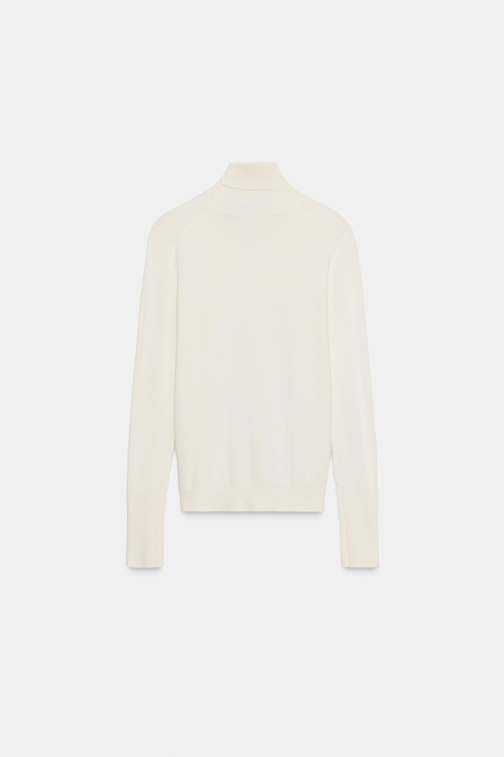 BASIC PLAIN KNIT JUMPER | Zara UK