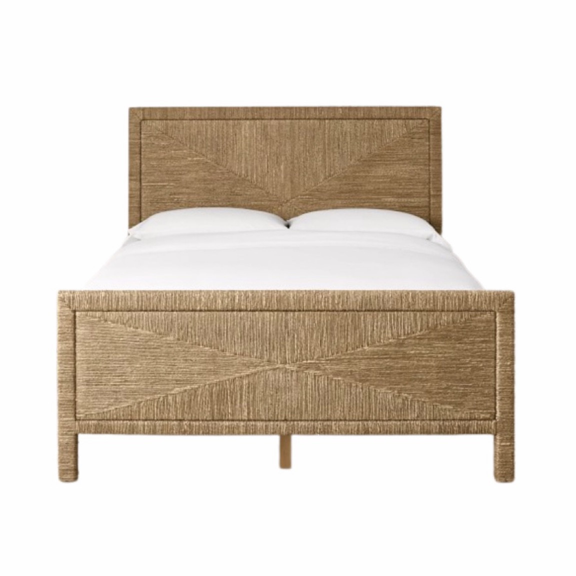 One of the best rattan / seagrass beds — the Mallory Woven Seagrass Bed  

#LTKhome