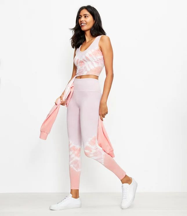 Lou & Grey Tie Dye High Rise Essential Leggings | LOFT