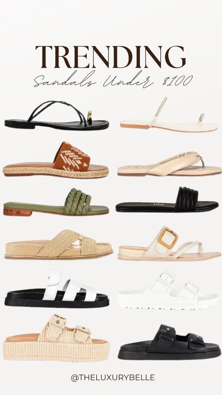 TRENDING: sandals under $100! 

#LTKfindsunder100 #LTKshoecrush #LTKSeasonal