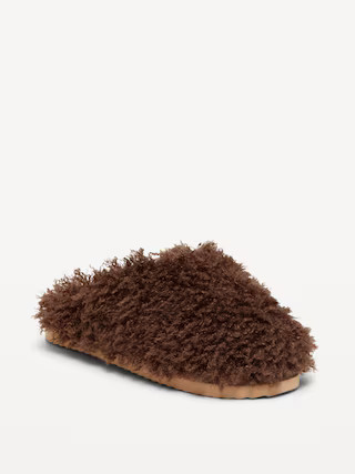 Faux Fur Slippers for Women | Old Navy (US)