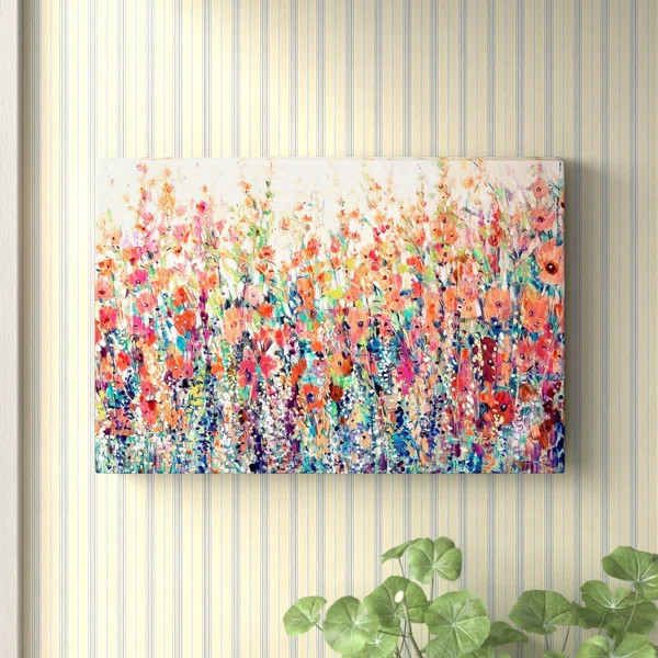 Flourish Of Spring by Timothy O' Toole - Bold Art on Canvas | Wayfair North America