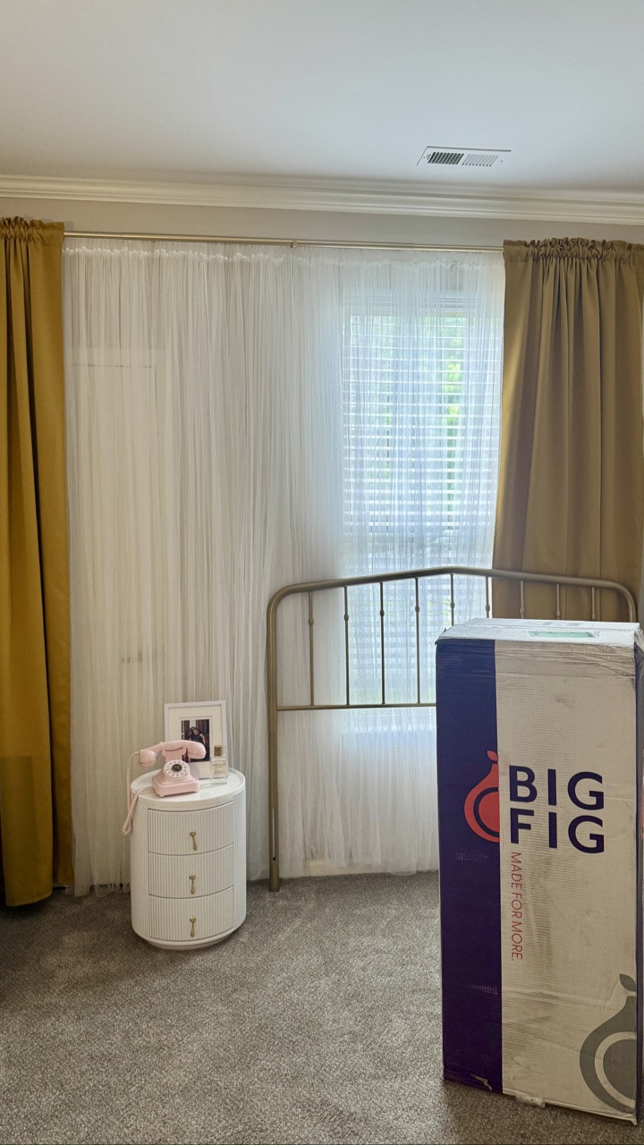 The Fam Moved! Part 4 - Time for better sleep!

Can a @bigfigmattress fit into a tiny space?!

It sure can! My sister has been having the best sleep of her life since she got her Big Fig Mattress and Adjustable Foundation! 

I LOVE mine, she LOVES hers, so I think it’s time you treat yourself to a @bigfigmattress !

#bigfigpartner

#LTKselfcare #LTKHome #LTKPlusSize