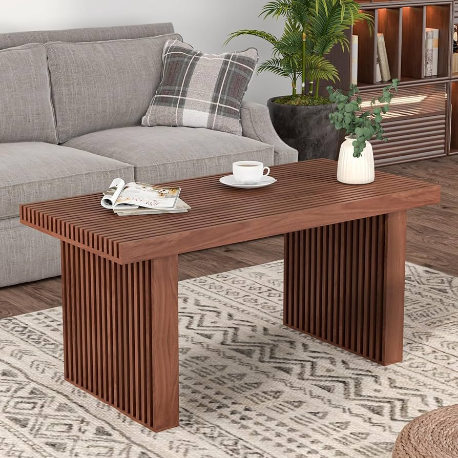 Sofa Table Square Modern Console Table Narrow Coffee Table Behind The Couch Rectangular Entryway ... | Amazon (US)
