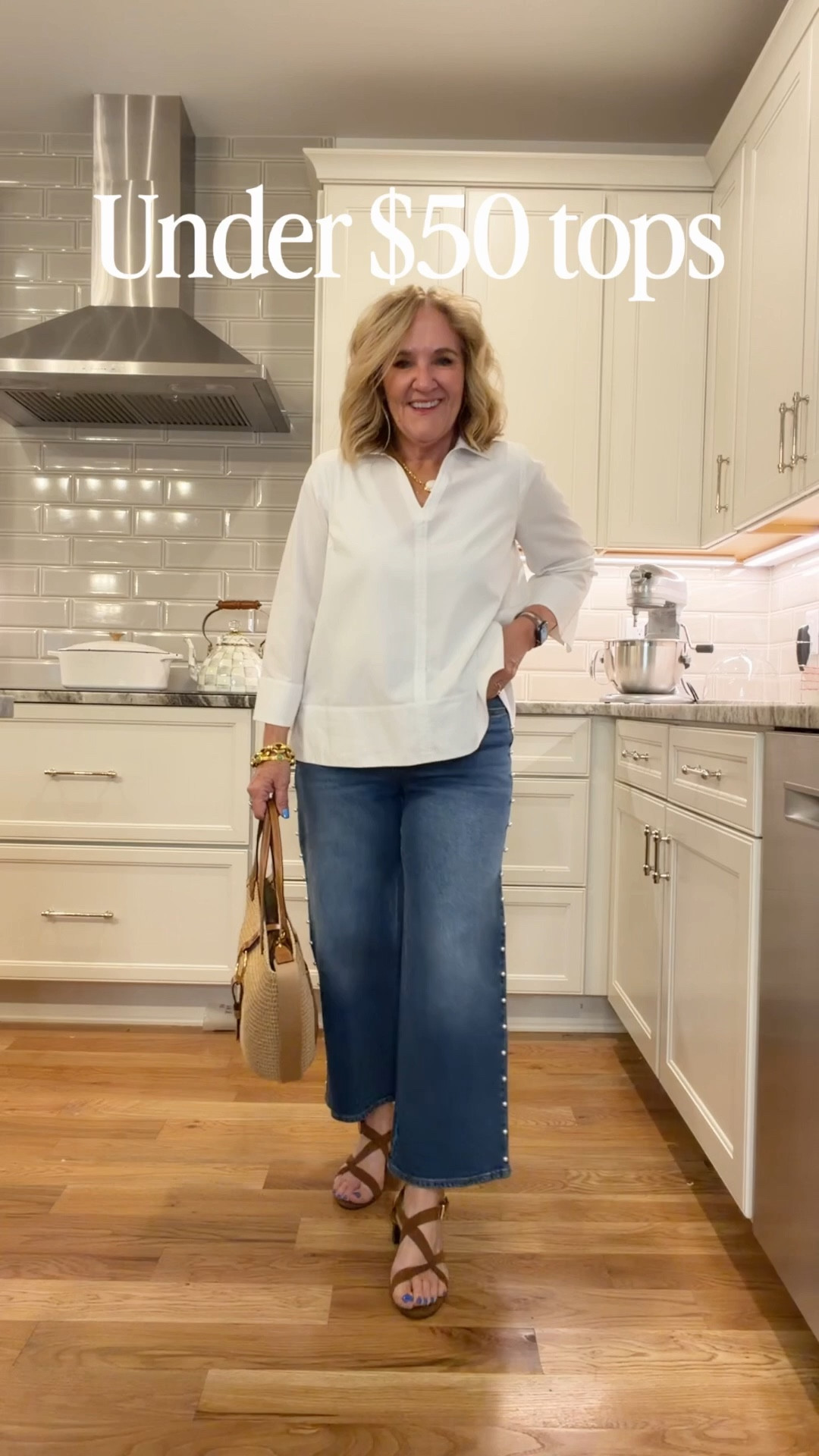 New tops for spring and summer wearing a size medium in all. The pearl embellish jeans I’m wearing a size 6, I did size down.
Great tops to have in your closet where with jeans, white pants, linen pants for every day or even work or Easter

#LTKspring #LTKOver40 #LTKSaleAlert

#LTKOver40 #LTKSaleAlert #LTKspring