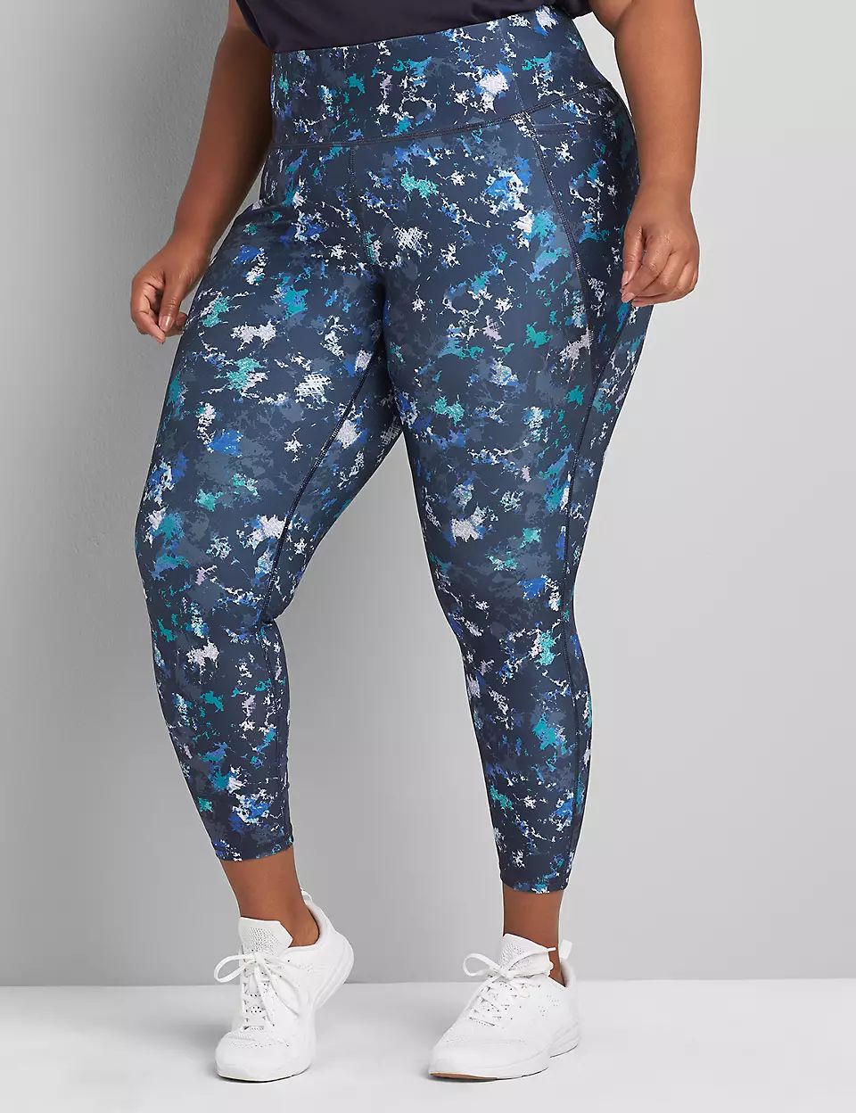 LIVI 7/8 Power Legging With Wicking - Printed | Lane Bryant (US)