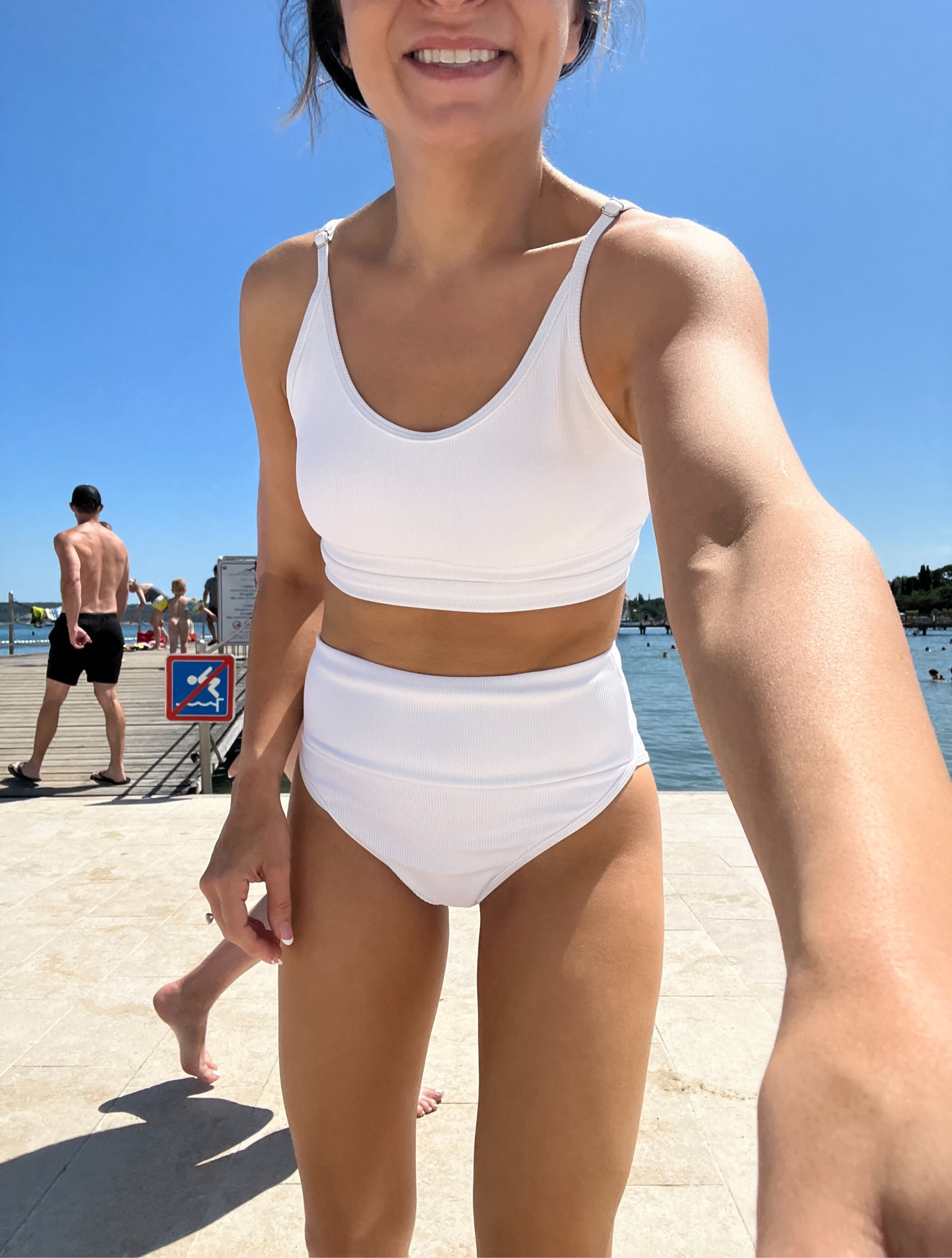 Beach Riot Dupe! Wearing size small from Amazon #amazon #dupe 

#LTKswim #LTKunder50 #LTKFind