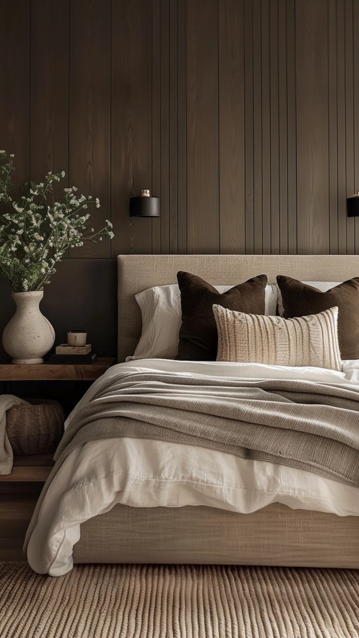 Modern European- all the rich earth tones for this primary suite. 🤎

#LTKHome #LTKSaleAlert