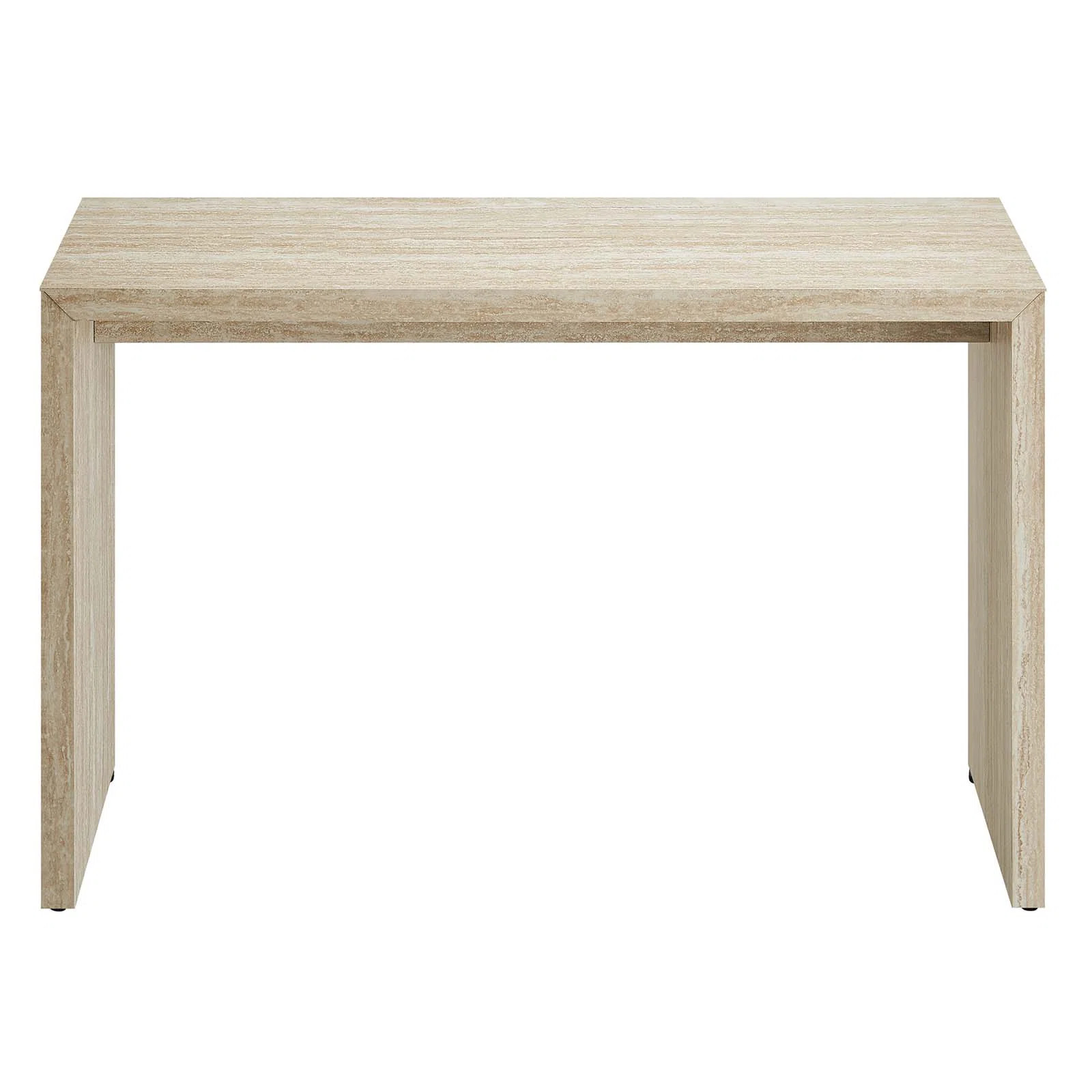 Modway Mirella Faux Travertine Console Table In Travertine | Wayfair | Wayfair North America