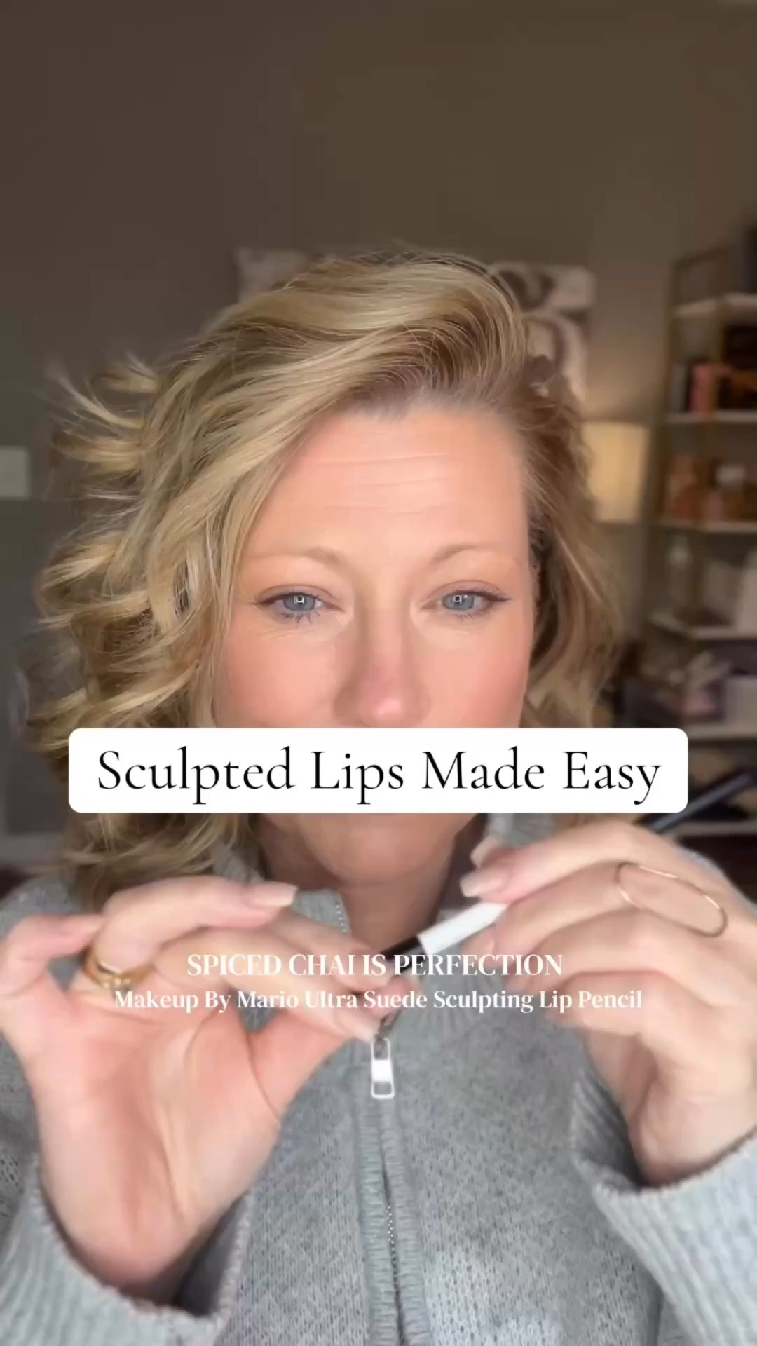 Sculpted lips made easy! SPICED CHAI IS PERFECTION Makeup By Mario Ultra Suede Sculpting Lip Pencil. 

#LTKOver40 #LTKBeauty #LTKmorningroutine