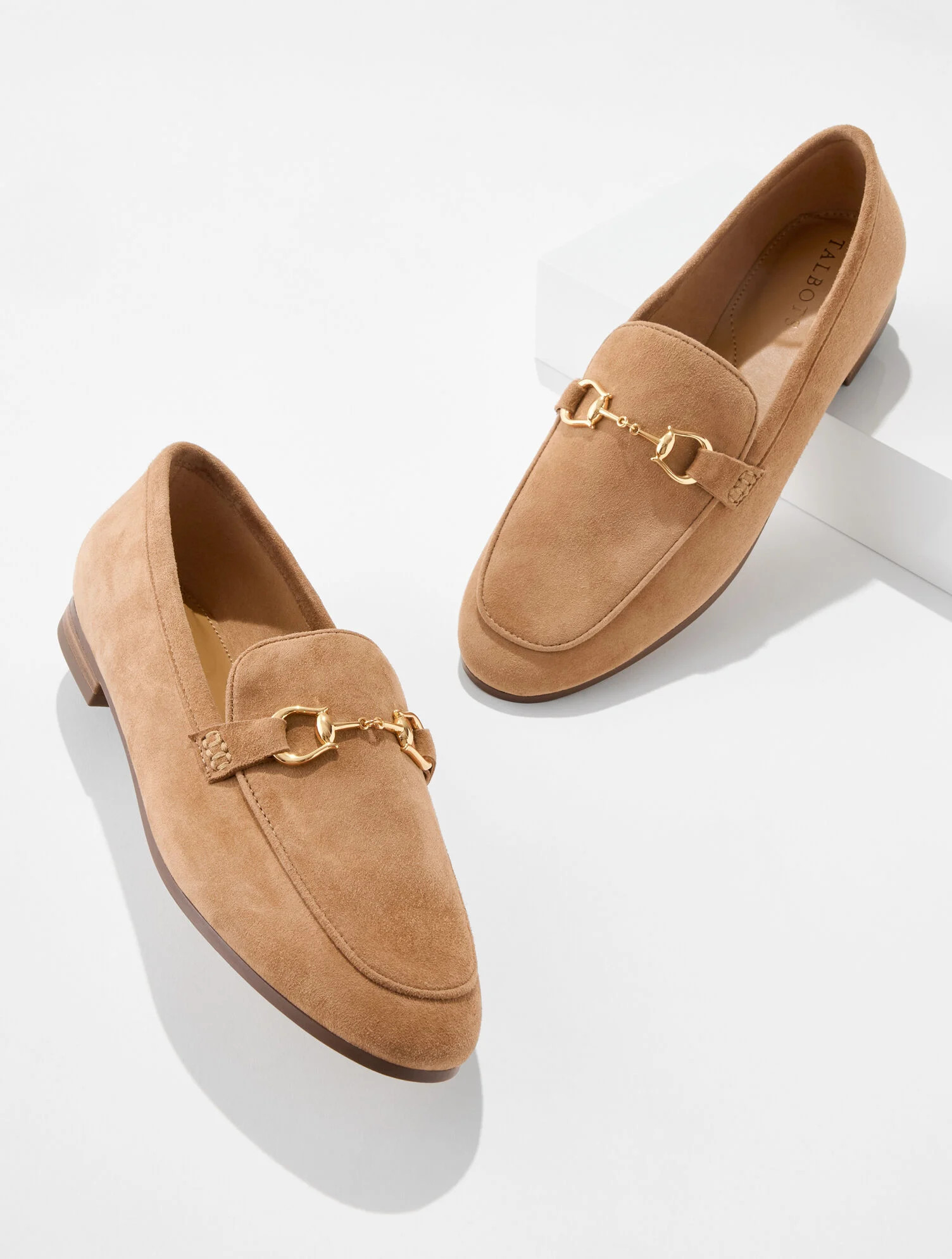 Katelyn Bit Suede Loafers | Talbots