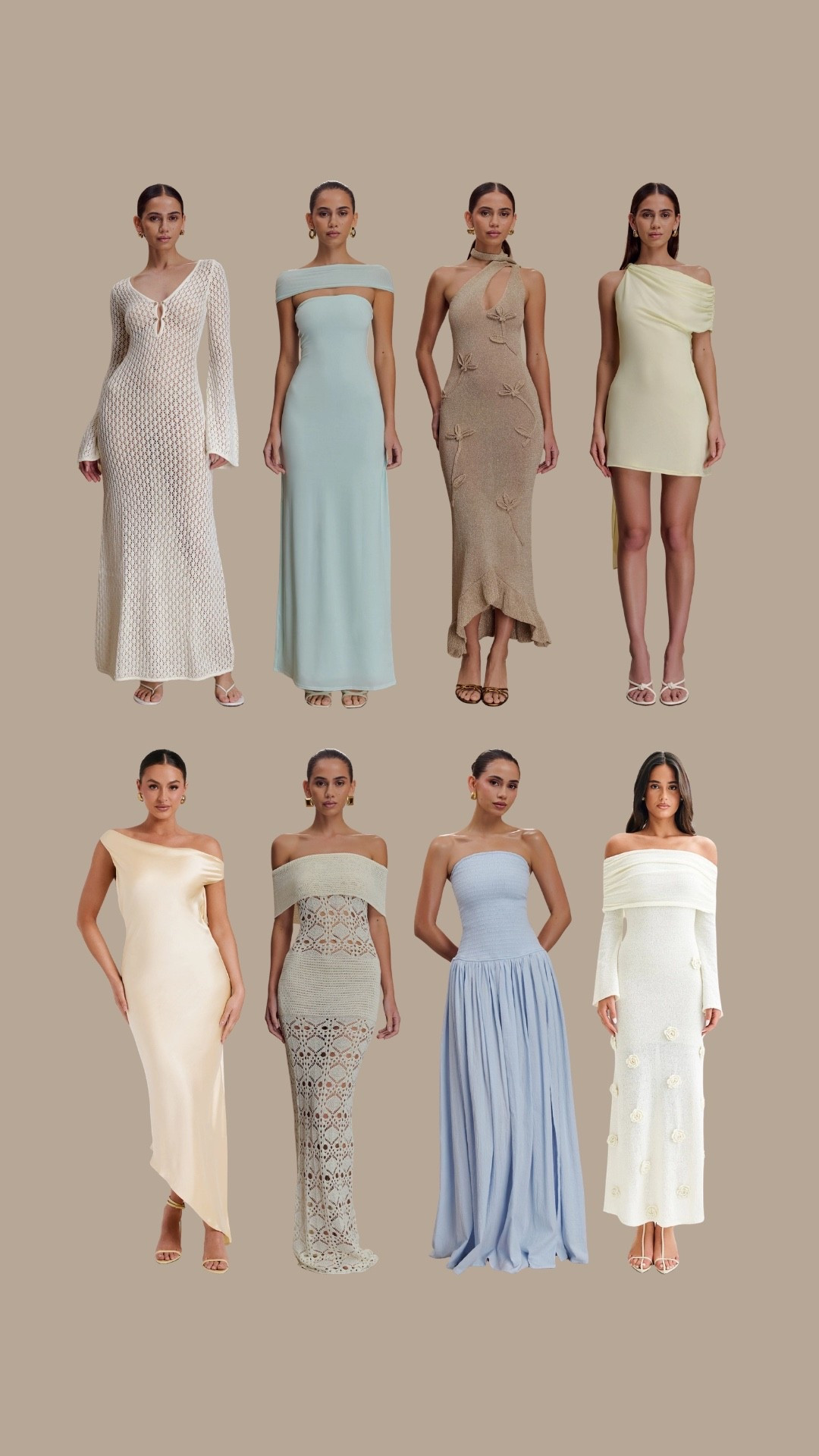 Meshki currently have 30-60% off - here are some of my summer evening and holiday favourites. Baby blue, butter yellow, satin, crochet, maxi dresses also perfect for wedding guests

#LTKspring #LTKdresses #LTKwedding