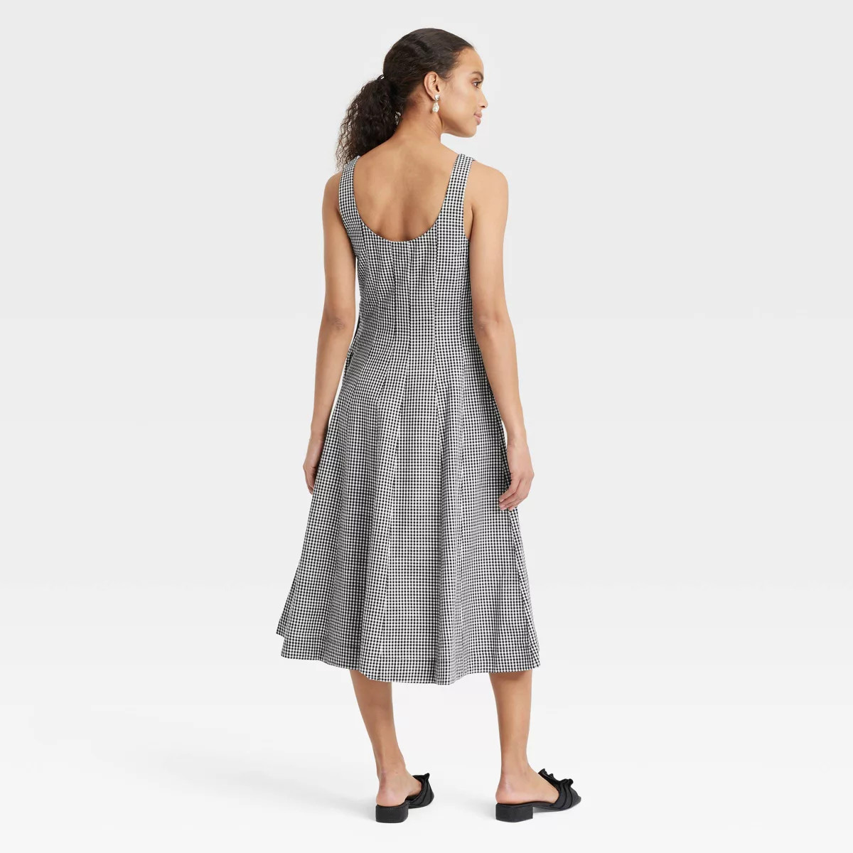 Women's Corset Midi A-Line Dress - A New Day™ | Target