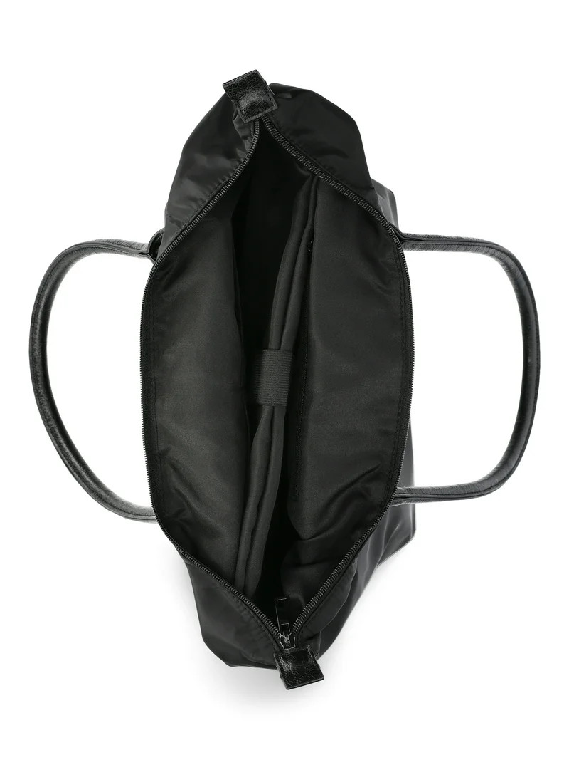 No Boundaries Women's Tote Bag, Black | Walmart (US)