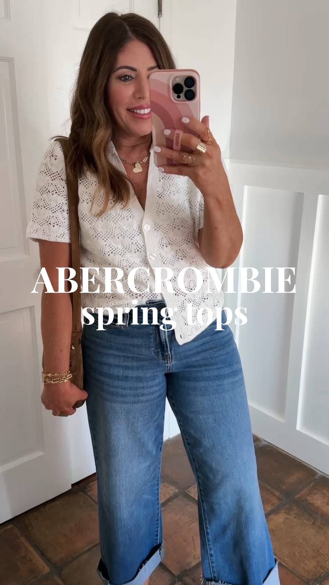 Abercrombie spring tops styled five ways
For spring. Perfect for vacation too!

These tops are the cutest you can dress them up or down. They are true to size. I am wearing a medium. 


Wide leg jeans are 30% off with code MelissaB30. They are so very comfy! size down if you want more fitted look.

#LTKStyleTip #LTKOver40 #LTKSaleAlert