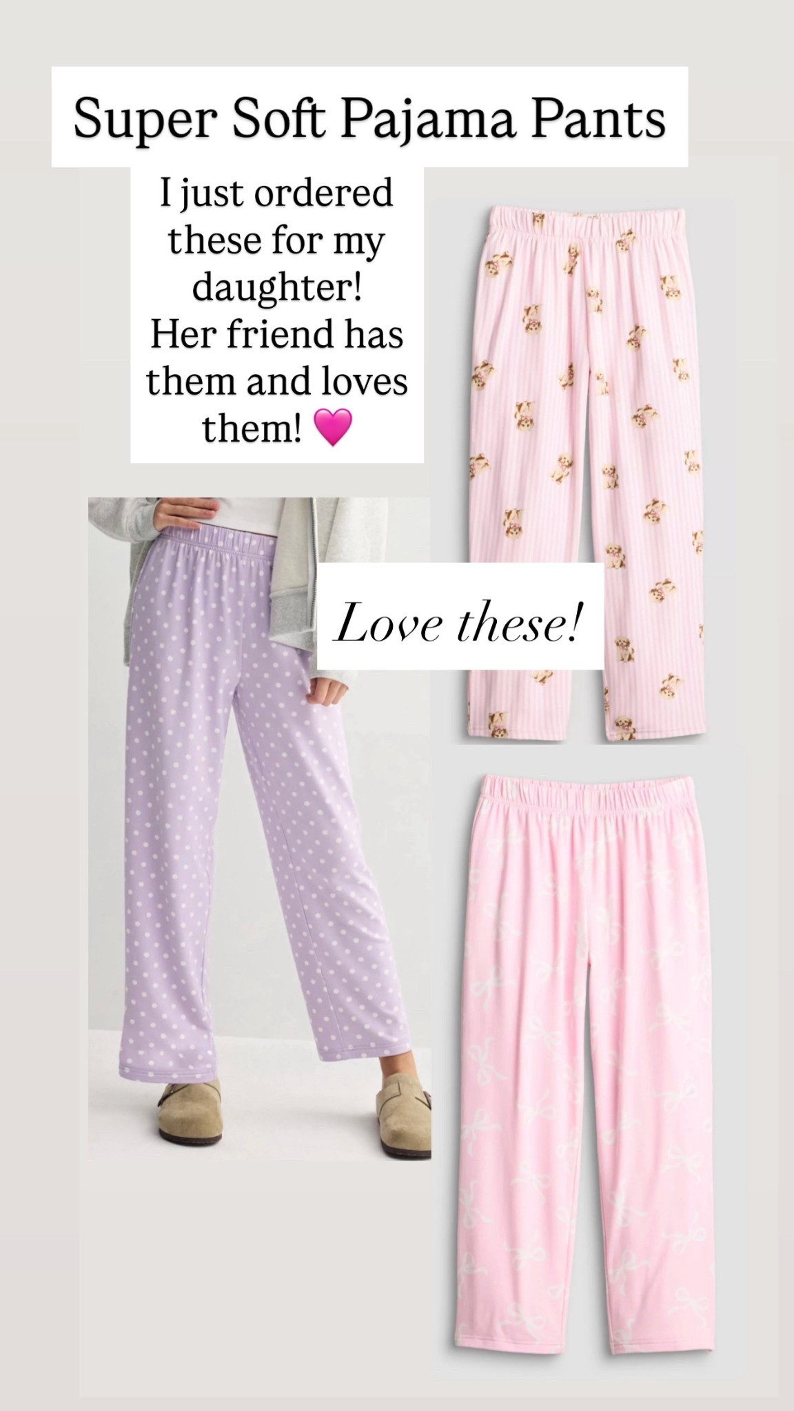Softest pajama pants for girls!!!! 

#LTKKids
