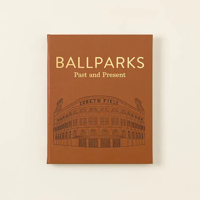 Ballparks Past and Present Premium Book, Ballparks Past and Present | UncommonGoods
