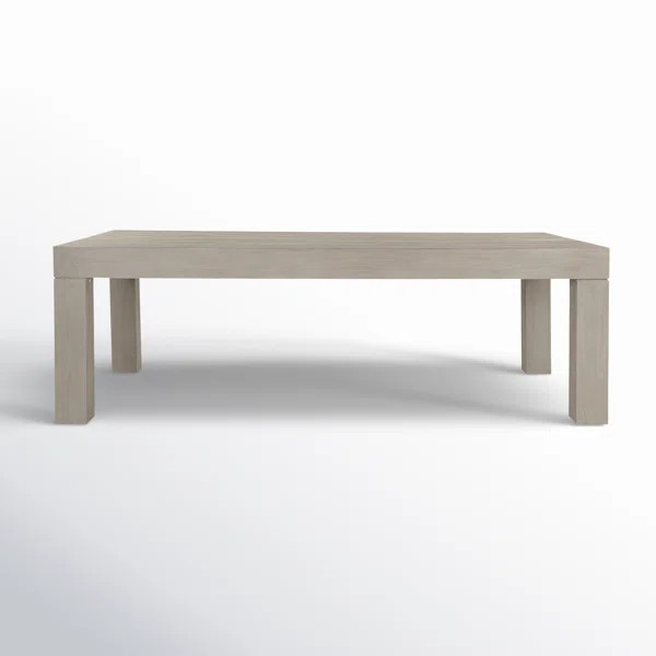 Shea Rectangular Teak Outdoor Dining Table | Wayfair North America