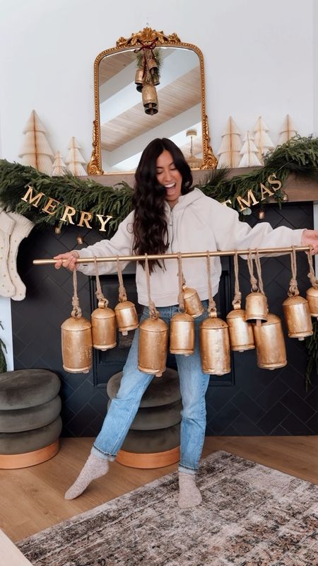 These hanging bells are an amazing value! It’s under $100 for 12 bells plus the hanging rod! You can get the same look for triple the price at pottery barn! 

#LTKhome #LTKHoliday #LTKfindsunder100