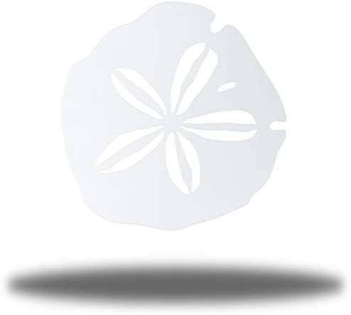 Amazon.com: Riverside Designs Coastal Sand Dollar Ocean Beach Metal Art Steel Wall Decor (12", Te... | Amazon (US)