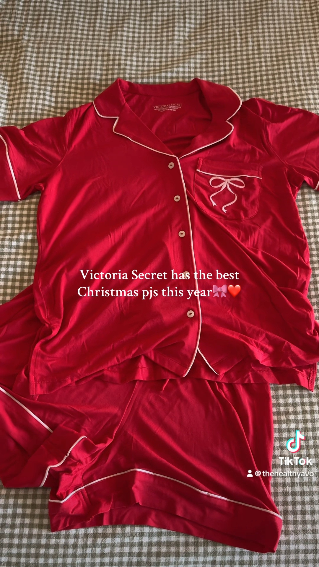 Christmas pjs, Victoria secret

#LTKHoliday #LTKGiftGuide #LTKFindsUnder100