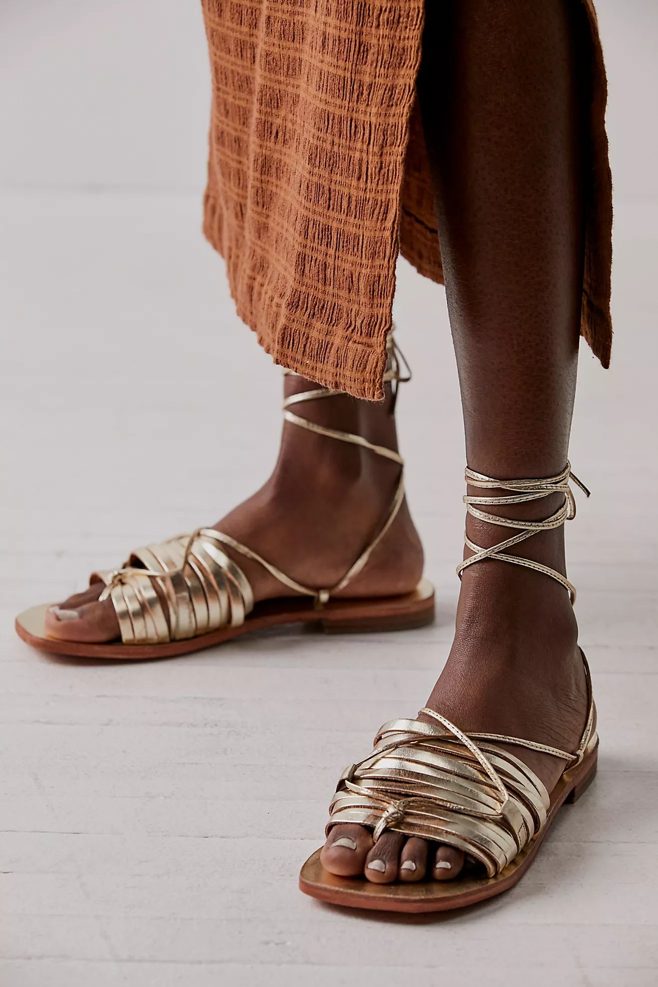 Cami Huarache Wrap Sandals | Free People (Global - UK&FR Excluded)