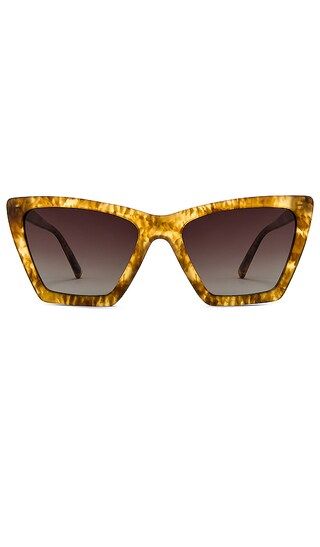 x REVOLVE Flush Sunglasses in Yellow | Revolve Clothing (Global)