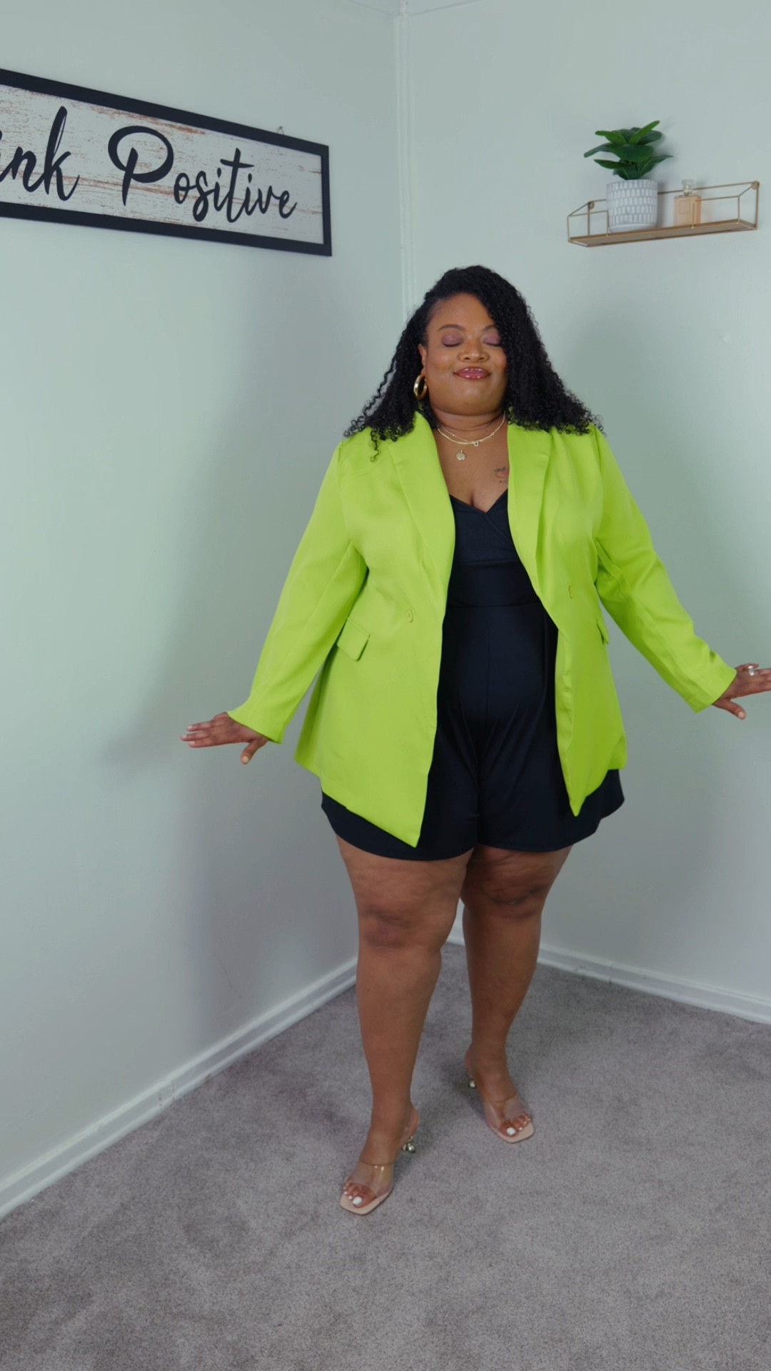 I’ve been loving rompers lately! Especially this one I got from Cider. It’s so comfy and versatile. I can dress it up or down and feel amazing in it every time. What do you think would you dress it up or keep it casual? 
Romper @shopcider 3xL 
blazers  Shein 4XL

#LTKPlusSize #LTKStyleTip #LTKFindsUnder50