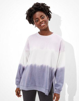 AE Forever Crew Neck Sweatshirt | American Eagle Outfitters (US & CA)
