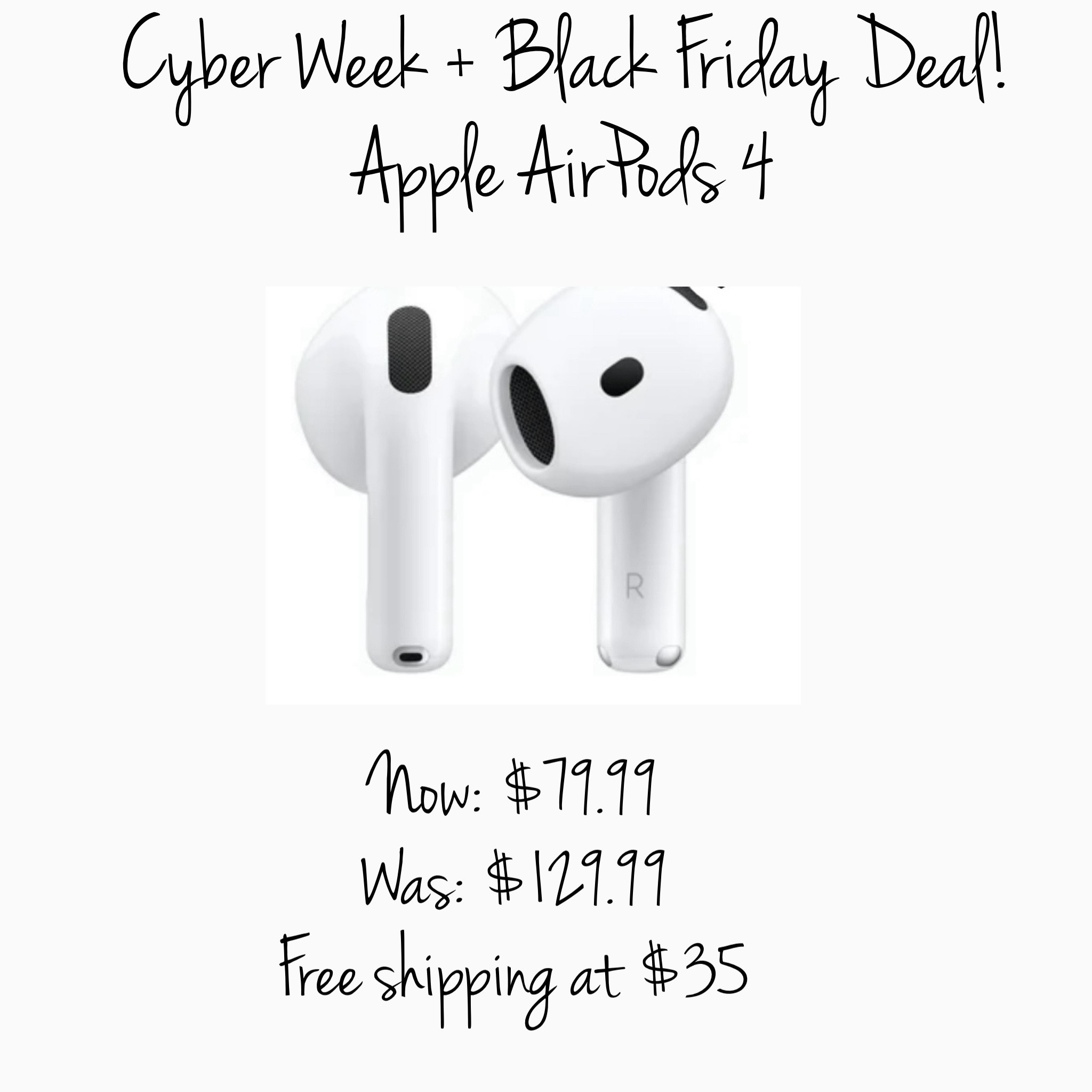 Apple AirPods, AirPods, wireless head phones, blue tooth headphones, gift guide, gifts for anyone, Black Friday deal, LTKcyberweek.

#LTKCyberWeek #LTKGiftGuide #LTKSaleAlert