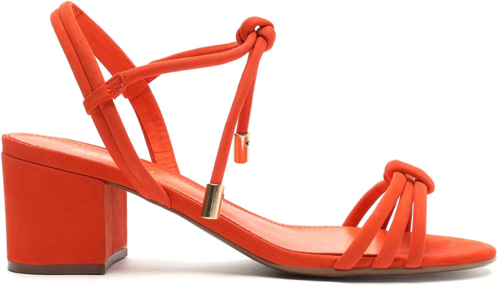 AREZZO Women's Camila Lace Up Strappy Block Heel Sandal | Amazon (US)