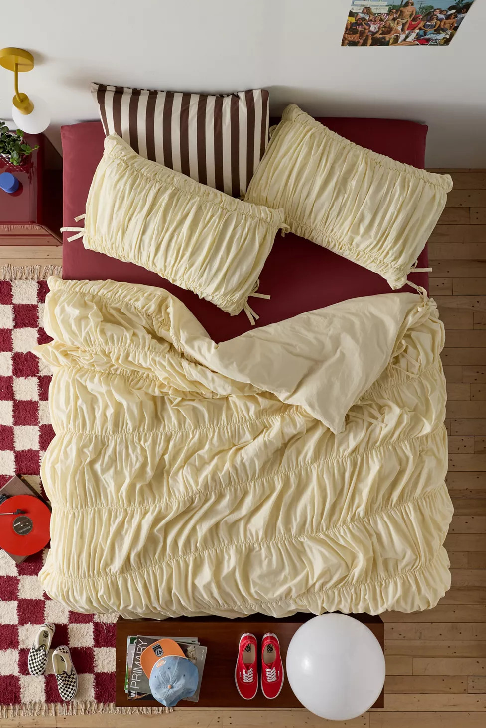 Melody Cinched Core Duvet Cover | Urban Outfitters (US and RoW)