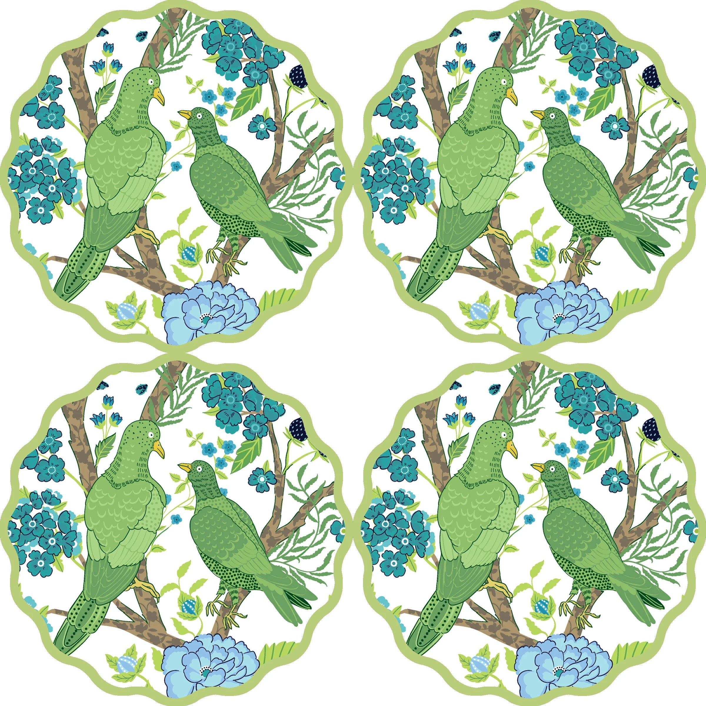 Parakeet Laura Park Coaster | The Horseshoe Crab