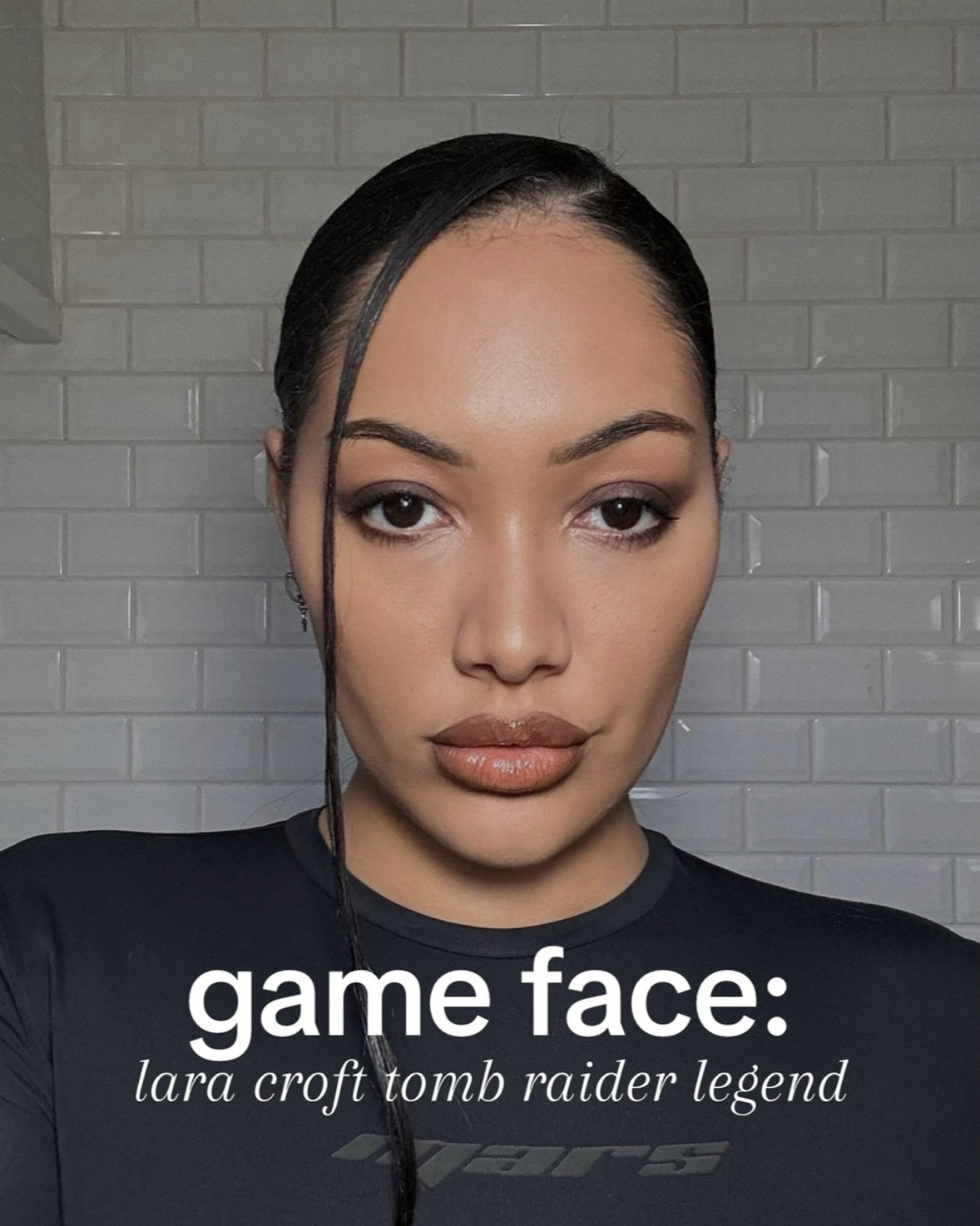 game face: lara croft tomb raider legend 

#LTKbeauty #LTKuk