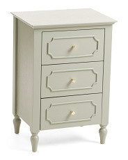26in 3 Drawer Accent Table | Marshalls