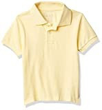 The Children's Place Boys' Uniform Pique Polo, New Yellow, XXL (16) | Amazon (US)