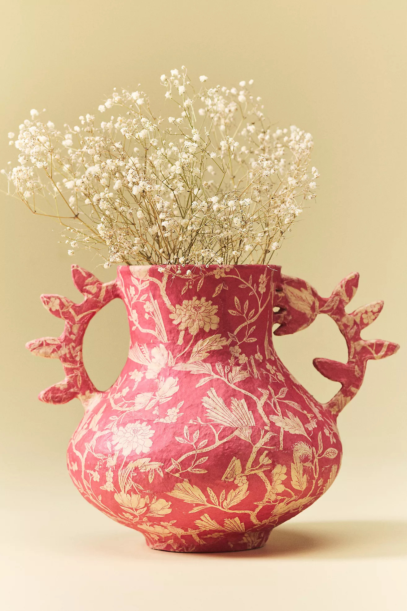 Blossom Mâché Vase | Anthropologie (US)