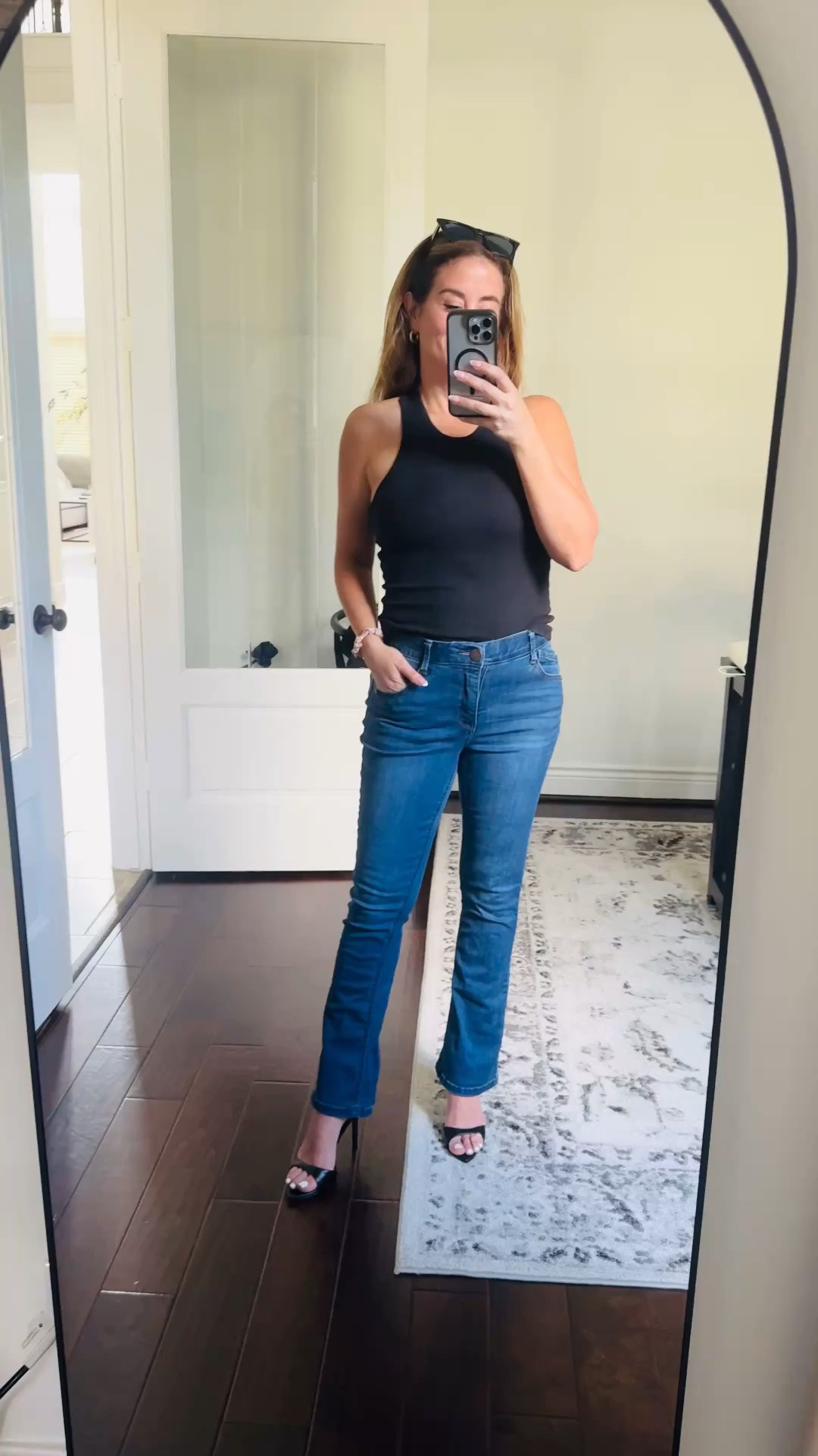 These jeans are so comfortable and stretchy best pair of jeans I have ever owned and because they are so comfortable they’re easy to travel in

#LTKTravel #LTKPetite #LTKootd